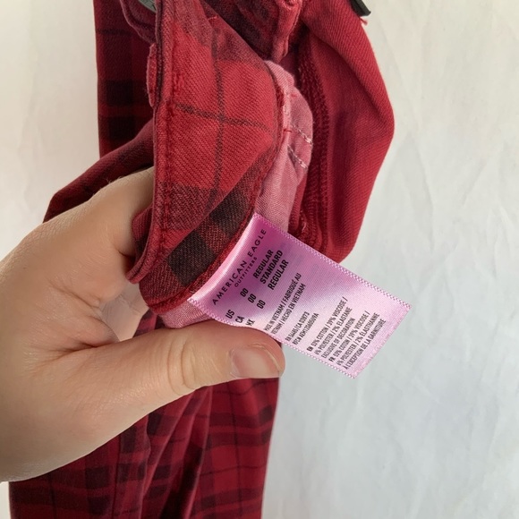 American Eagle | plaid jeans - Picture 5 of 5